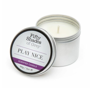 Świeca do masażu - Fifty Shades of Grey Play Nice Vanilla Candle 90g